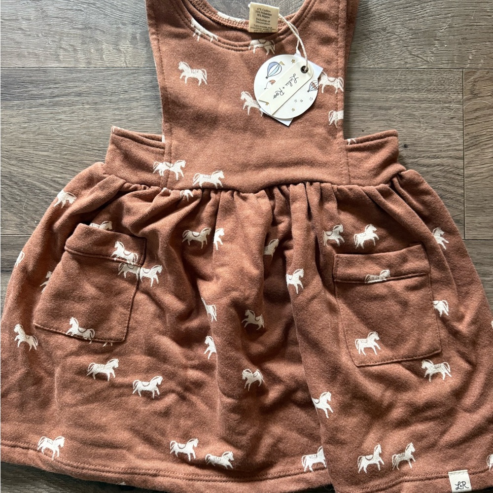 Lulu + Roo Pony Overall Dress